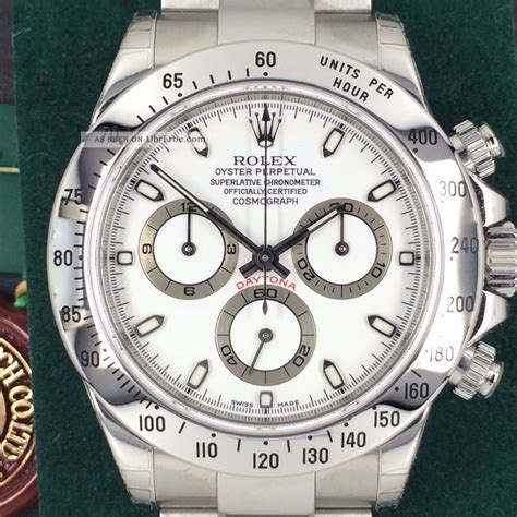 rolex daytona weiss preis|Rolex daytona stahl.